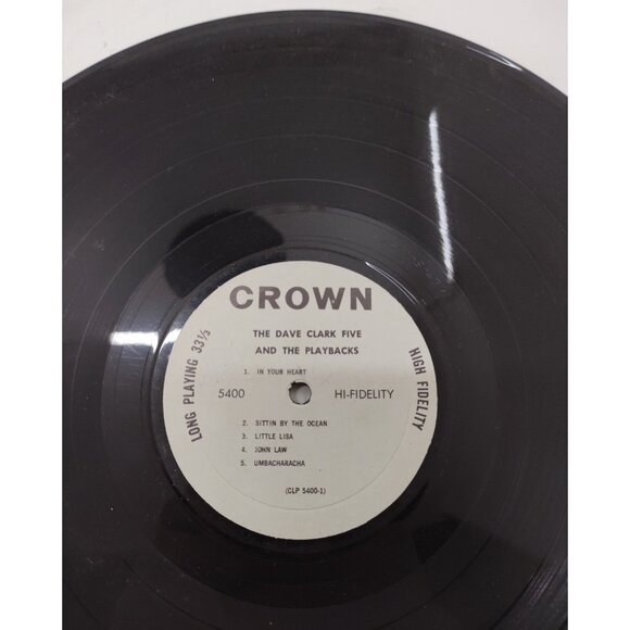 The Dave Clark Five & The Playbacks - 1964 Crown Records LP, CLP 5400 - Picture 6 of 8